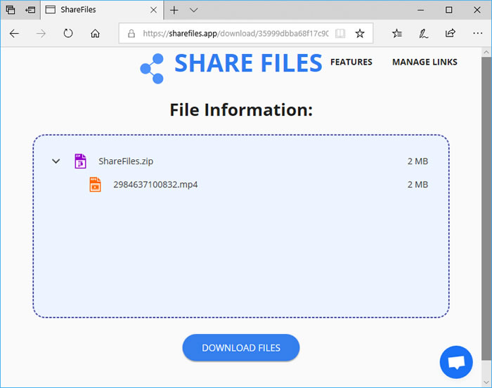 ShareFiles 傳送大檔案的救星 ShareFiles 傳送大檔案的救星