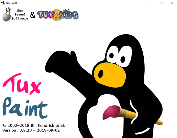 Tux Paint 兒童專用的免費繪圖軟體(中文免安裝版)