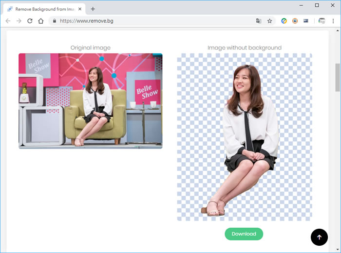 Remove.bg 免手動 完全自動化的去背神器
