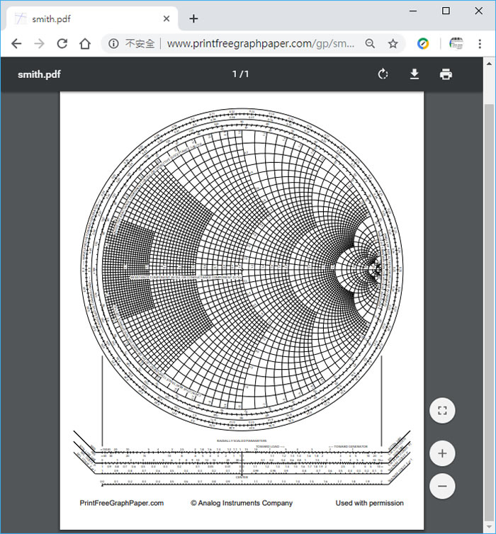 Print Free Graph Paper 可列印坐標、工程、對數、概率...等圖紙的免費網站服務