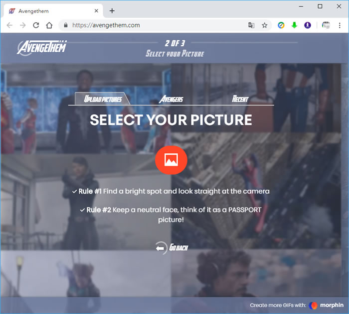 AvengeThem 利用 AI 換臉,秒加入《復仇者聯盟》 AvengeThem 利用 AI 換臉,秒加入《復仇者聯盟》