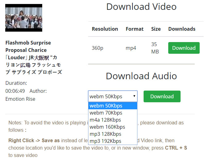 利用 Rdownloader 網站，下載 YouTube 影片或轉成 MP3 來下載