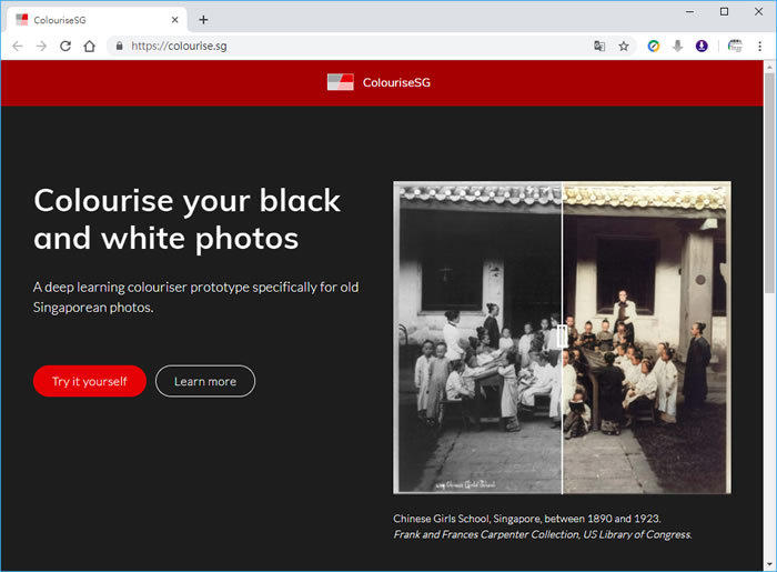 Colourise 將黑白照片,利用 AI 演算變彩色 Colourise 將黑白照片,利用 AI 演算變彩色