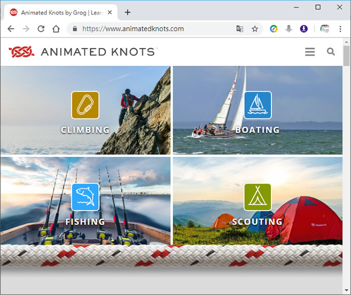 Animated Knots 用動畫輕鬆學繩結 Animated Knots 用動畫輕鬆學繩結