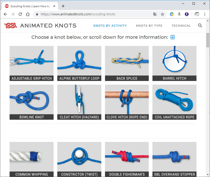 Animated Knots 用動畫輕鬆學繩結 Animated Knots 用動畫輕鬆學繩結
