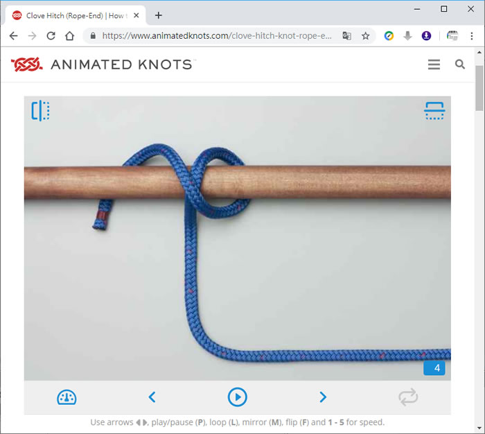 Animated Knots 用動畫輕鬆學繩結 Animated Knots 用動畫輕鬆學繩結