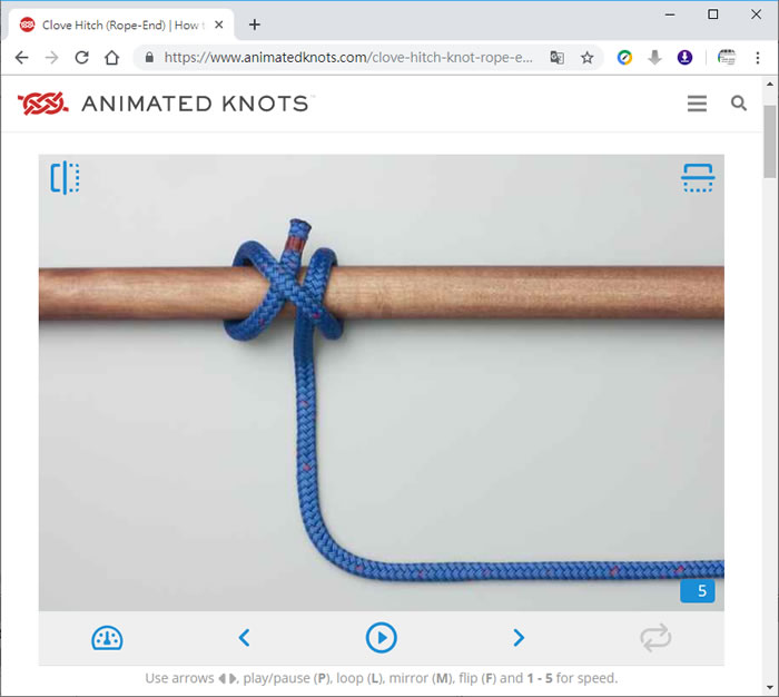 Animated Knots 用動畫輕鬆學繩結 Animated Knots 用動畫輕鬆學繩結