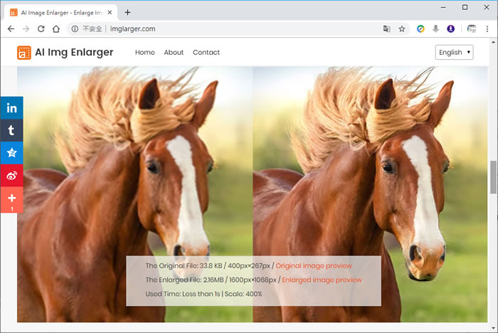 AI Image Enlarger 利用 AI 放大低解析度的圖片 AI Image Enlarger 利用 AI 放大低解析度的圖片