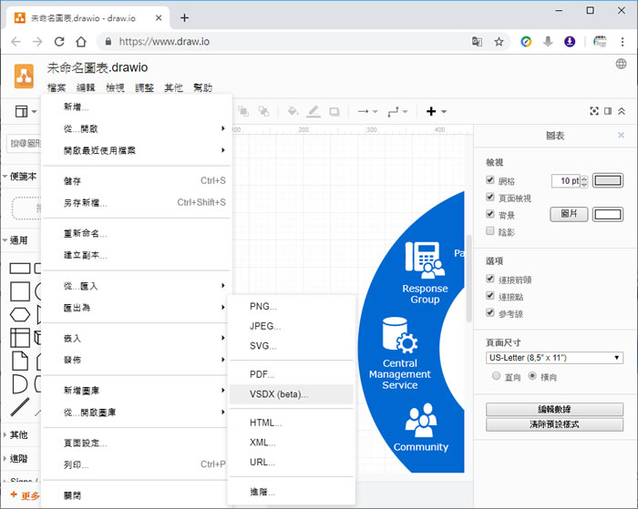 使用 Draw.io 免費在網路上建立軟體、工作、流程等各式圖表 使用 Draw.io 免費在網路上建立軟體、工作、流程等各式圖表