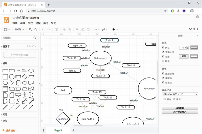 使用 Draw.io 免費在網路上建立軟體、工作、流程等各式圖表 使用 Draw.io 免費在網路上建立軟體、工作、流程等各式圖表