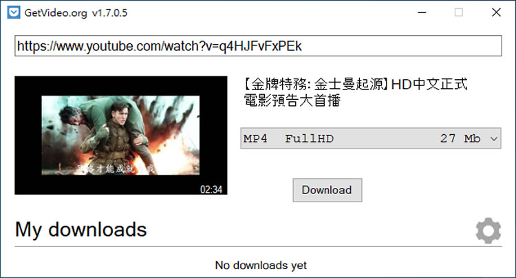 用 GetVideo 下載 YouTube 影片、轉 MP3 很簡單