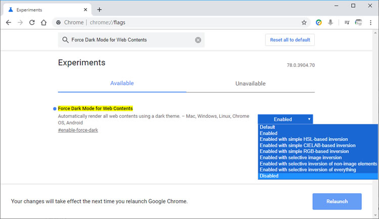如何在 Google Chrome 瀏覽器中強制所有網站都使用暗黑模式? 如何在 Google Chrome 瀏覽器中強制所有網站都使用暗黑模式?