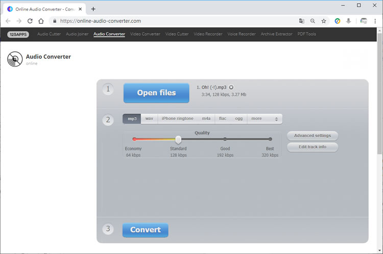 利用 Online Audio Converter 去除歌曲中的主唱人聲(含效果試聽) 利用 Online Audio Converter 去除歌曲中的主唱人聲(含效果試聽)