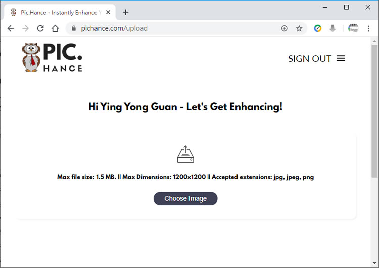 Pic.Hance 增強相片解析度線上免費工具 Pic.Hance 增強相片解析度線上免費工具