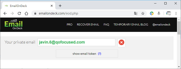 EmailOnDeck 免費拋棄式的電子郵件信箱服務,避免收到廣告信 EmailOnDeck 免費拋棄式的電子郵件信箱服務,避免收到廣告信