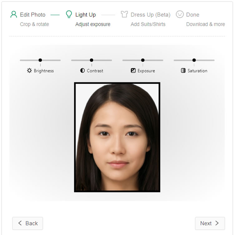 上 Make Passport Photo 網站，自己動手做證件照
