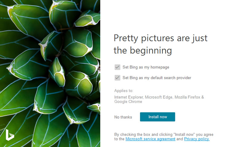 Bing Wallpaper 讓桌面每天自動更換來自 Bing 精選的世界各地精美圖片