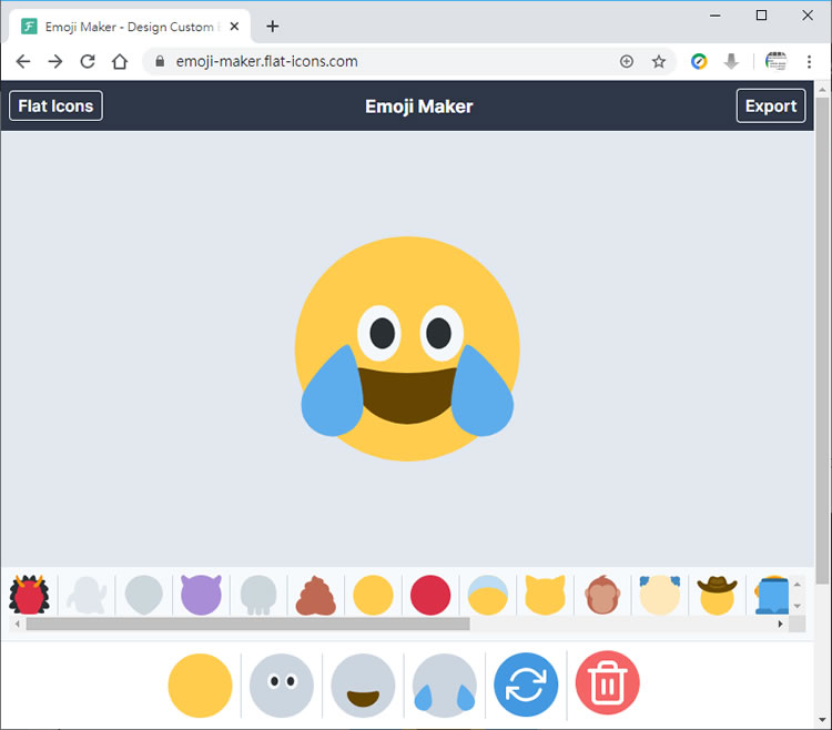 Emoji Maker 表情符號線上免費製作工具