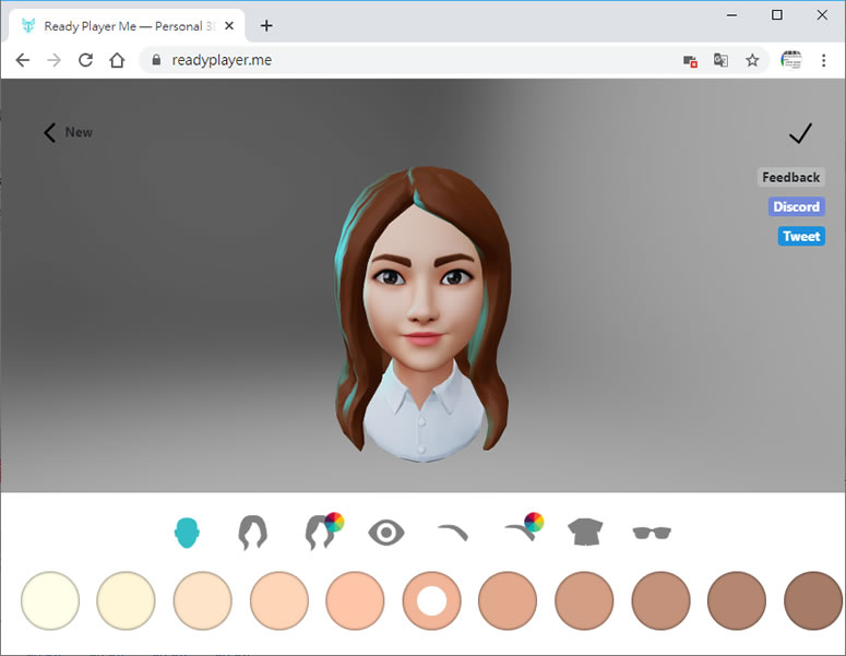 Ready Player Me 製作專屬個人的 3D頭像 Ready Player Me 製作專屬個人的 3D頭像