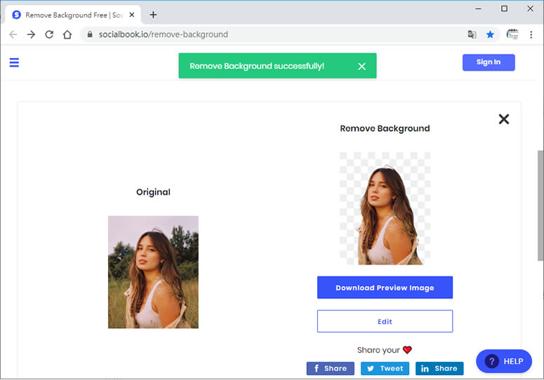 SocialBook 免圈選輪廓,可自動化去除背景的免費線上服務 SocialBook 免圈選輪廓,可自動化去除背景的免費線上服務