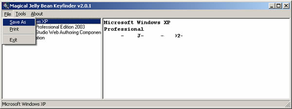 Keyfinder 查詢及修改裝在電腦裡的軟體序號，包含Windows、Office、ACDSee、Photoshop...等﹝免安裝﹞
