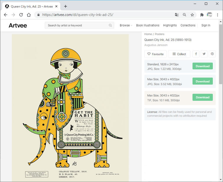 Artvee 讓你免費下載已屬公共財的繪畫藝術作品、海報和插圖 Artvee 讓你免費下載已屬公共財的繪畫藝術作品、海報和插圖