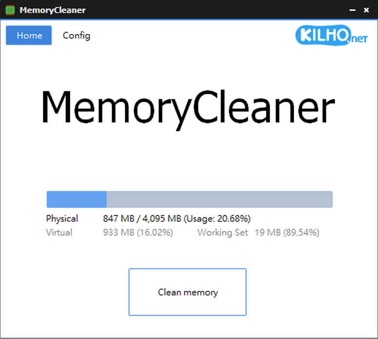 MemoryCleaner 手動或定時清理應用程式所占用的記憶體，適時提升系統整體效率