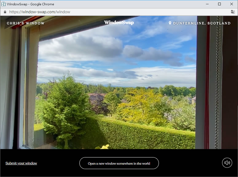WindowSwap 在家就能欣賞別人家窗外好風景