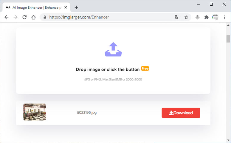 AI Image Enhancer 利用 AI 技術替圖片增強畫質與強化色彩的免費線上工具 AI Image Enhancer 利用 AI 技術替圖片增強畫質與強化色彩的免費線上工具