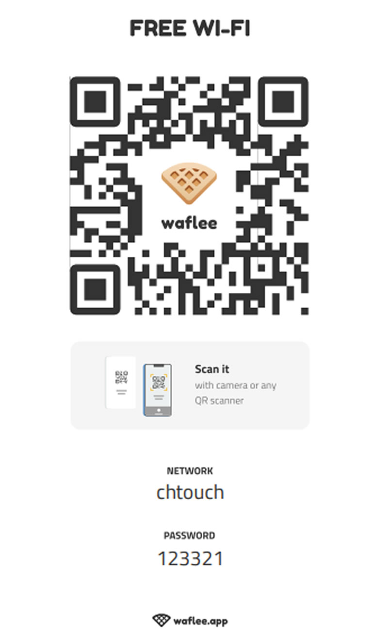 waflee 線上 WiFi 連結 QR Code 產生器 waflee 線上 WiFi 連結 QR Code 產生器