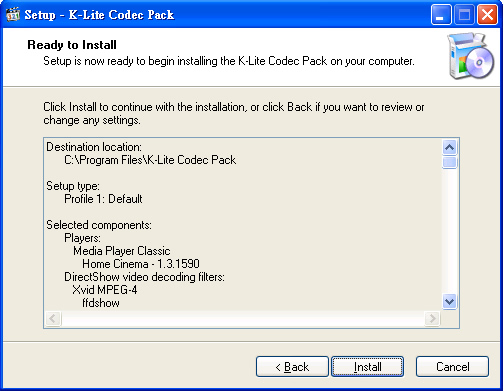 K-Lite Codec Pack 最齊全的影音解碼器 K-Lite Codec Pack 最齊全的影音解碼器