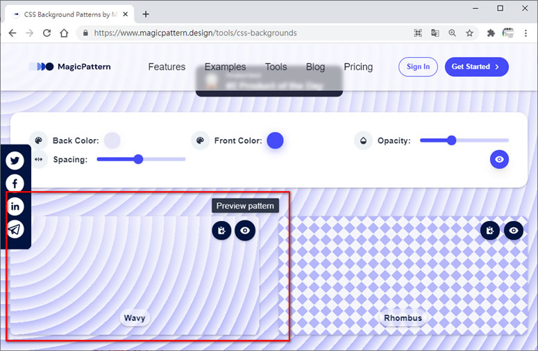 CSS Background Patterns 提供純 CSS 背景圖案免費使用 CSS Background Patterns 提供純 CSS 背景圖案免費使用
