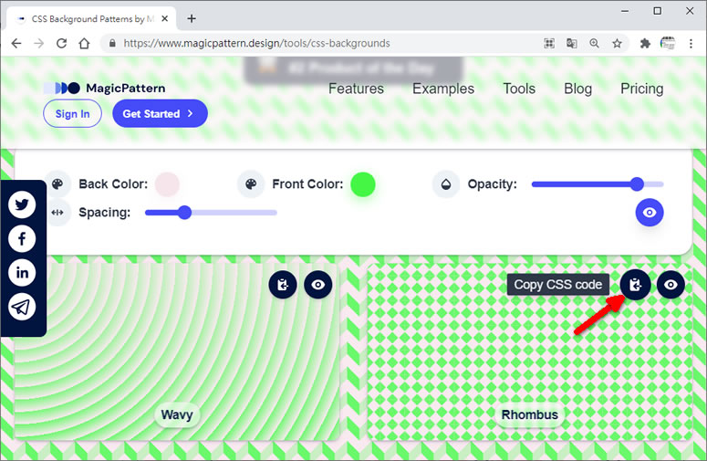 CSS Background Patterns 提供純 CSS 背景圖案免費使用 CSS Background Patterns 提供純 CSS 背景圖案免費使用