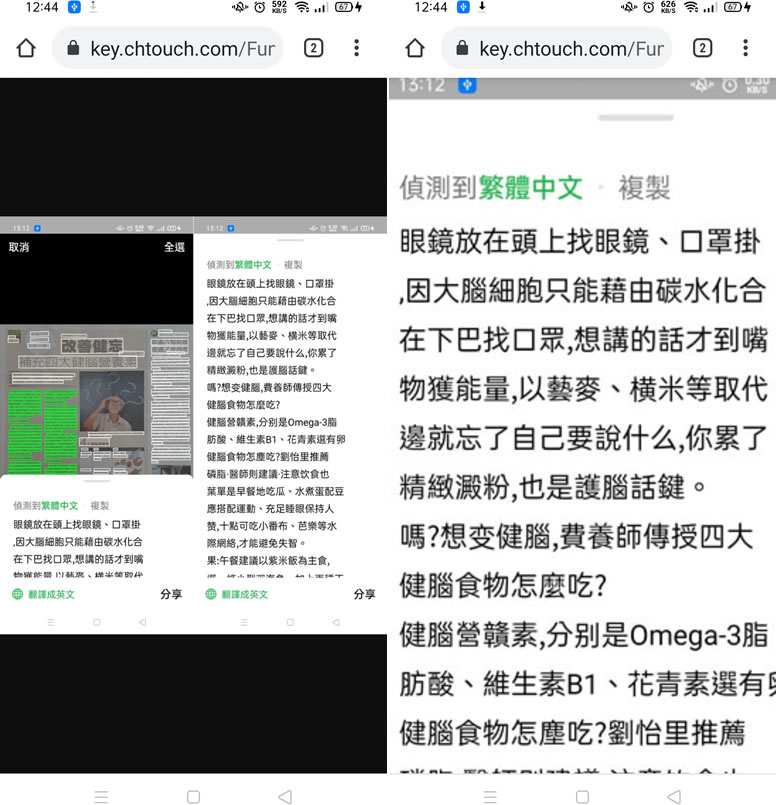 [ Android ]網頁內的圖片如何複製、下載、分享、以圖搜圖與翻譯？