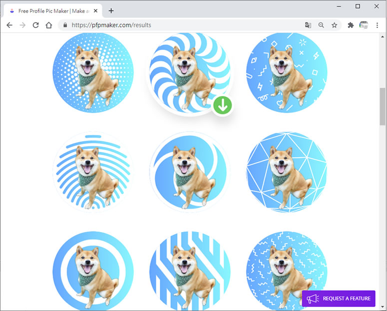 Profile Pic Maker 可自動去背景的圓形圖片產生器