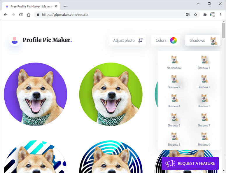 Profile Pic Maker 可自動去背景的圓形圖片產生器