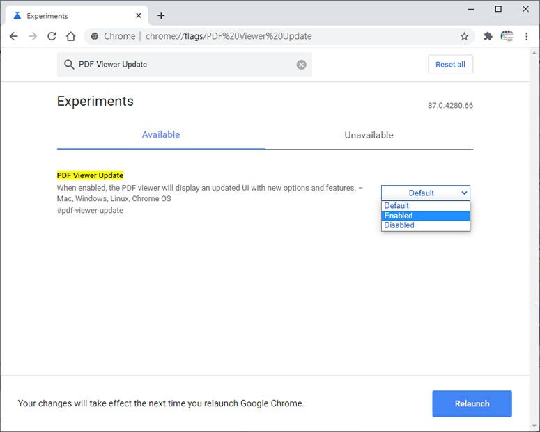 如何開啟 Google Chrome 瀏覽器新版的 PDF 閱讀器? 如何開啟 Google Chrome 瀏覽器新版的 PDF 閱讀器?