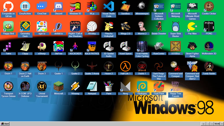 EmuOS 在瀏覽器中模擬早期 Windows 作業系統並可玩多款經典遊戲 EmuOS 在瀏覽器中模擬早期 Windows 作業系統並可玩多款經典遊戲