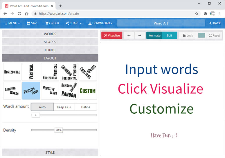 Word Art 用文字填充圖片的免費線上工具 Word Art 用文字填充圖片的免費線上工具