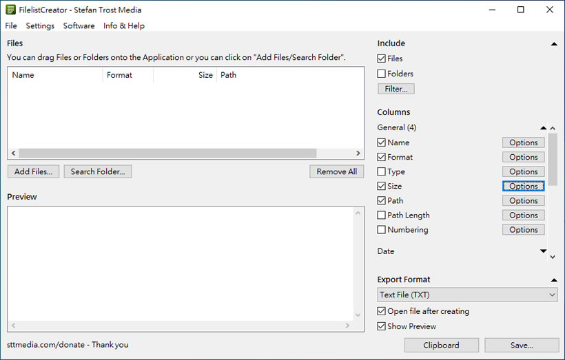FilelistCreator 輕鬆製作資料夾內的檔案清冊