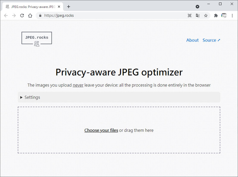 JPEG.rocks 批次壓縮 JPEG 圖片線上免費工具 JPEG.rocks 批次壓縮 JPEG 圖片線上免費工具