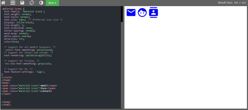 如何在網頁中使用 Google Icon Font 免費圖示？