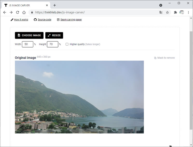 JS IMAGE CARVER 自動感知圖片內容,調整圖片尺寸大小 JS IMAGE CARVER 自動感知圖片內容,調整圖片尺寸大小
