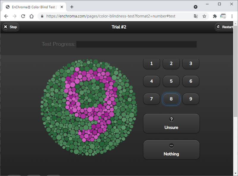 EnChroma 線上檢查自己有沒有色盲