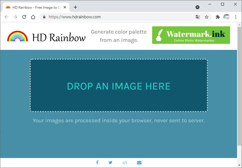 HD Rainbow 線上取出圖片內主要色彩的免費網路服務 HD Rainbow 線上取出圖片內主要色彩的免費網路服務