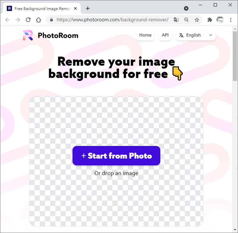 PhotoRoom 免費圖片去背景的線上服務