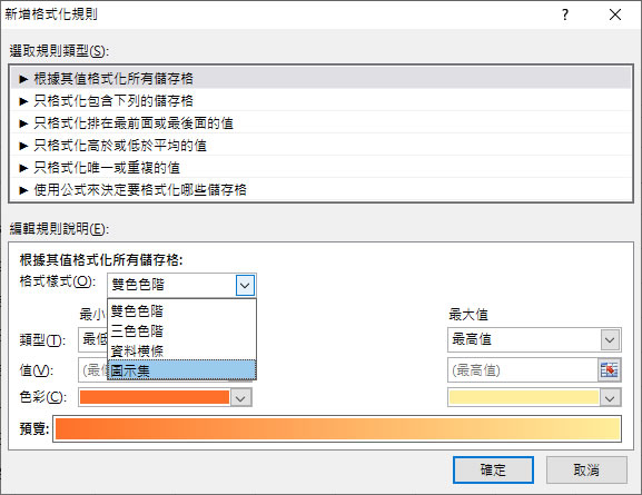 [ Excel ]如何使用圖示集來凸顯儲存格內的值？