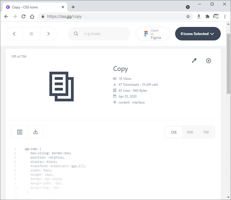 CSS.GG 免費圖示字型集,透過 CSS 語法就可應用 CSS.GG 免費圖示字型集,透過 CSS 語法就可應用