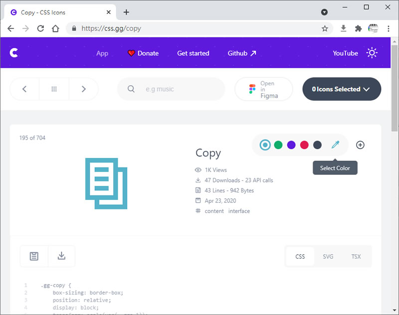 CSS.GG 免費圖示字型集,透過 CSS 語法就可應用 CSS.GG 免費圖示字型集,透過 CSS 語法就可應用
