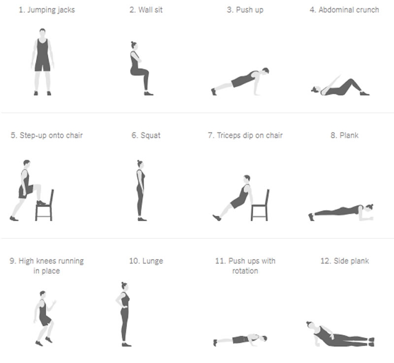 The Scientific 7-Minute Workout 用動畫教你做七分鐘鍛鍊身體的運動
